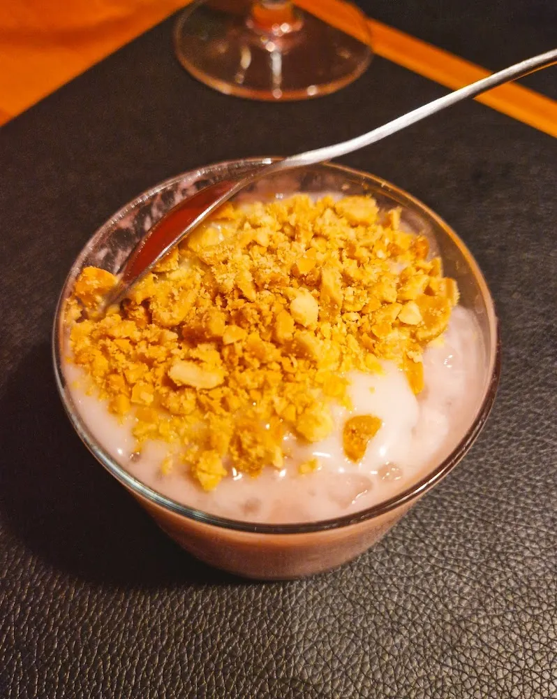 Chè Chuối Banane Au Lait de Coco Et Perles de Tapioca